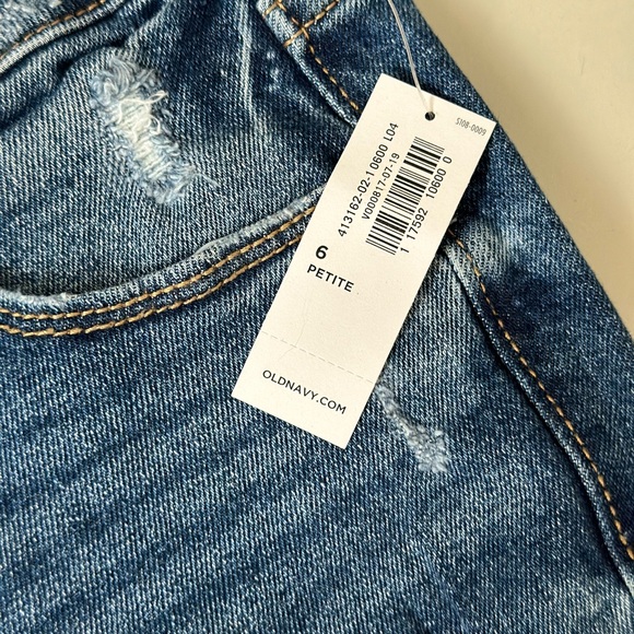 Old navy Petite 6 women’s rockstar skinny distressed jeans 6P - Picture 5 of 9